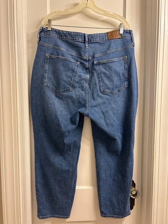 Madewell The Curvy Perfect Vintage Crop Women's 16 W - Picture 2 of 8